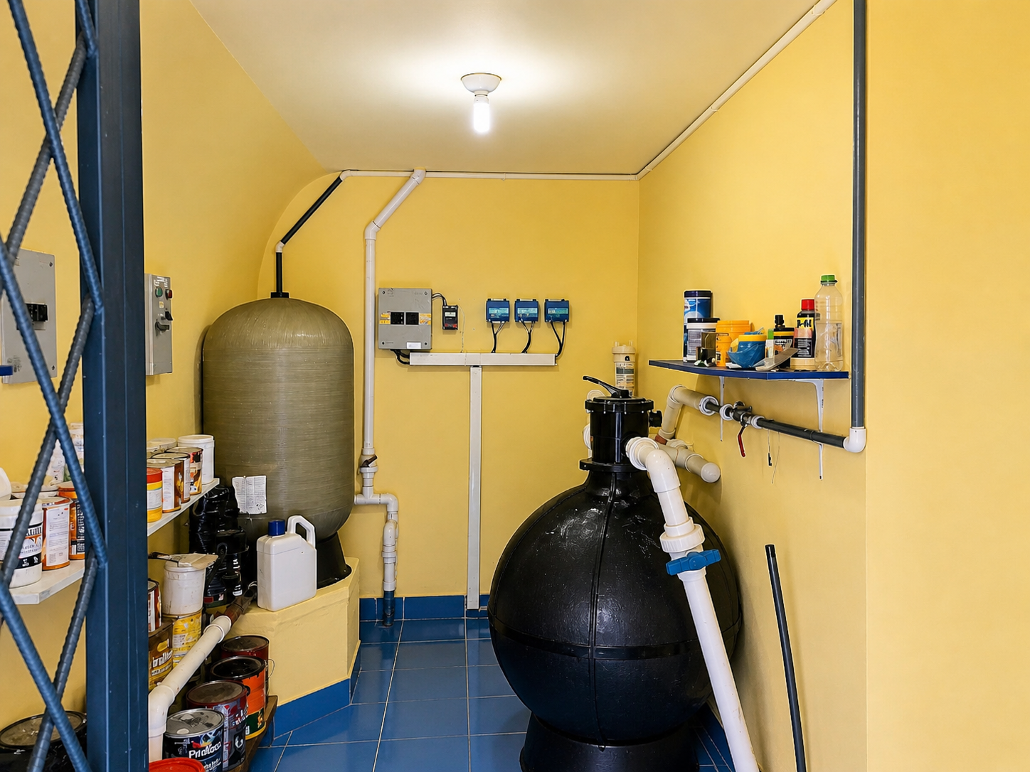 Sistema de bombas piscina